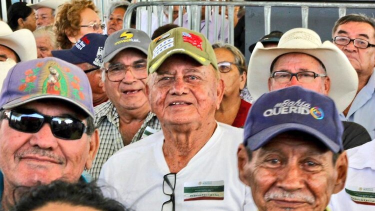 La Pensión Hombres Bienestar se entrega en la CDMX.