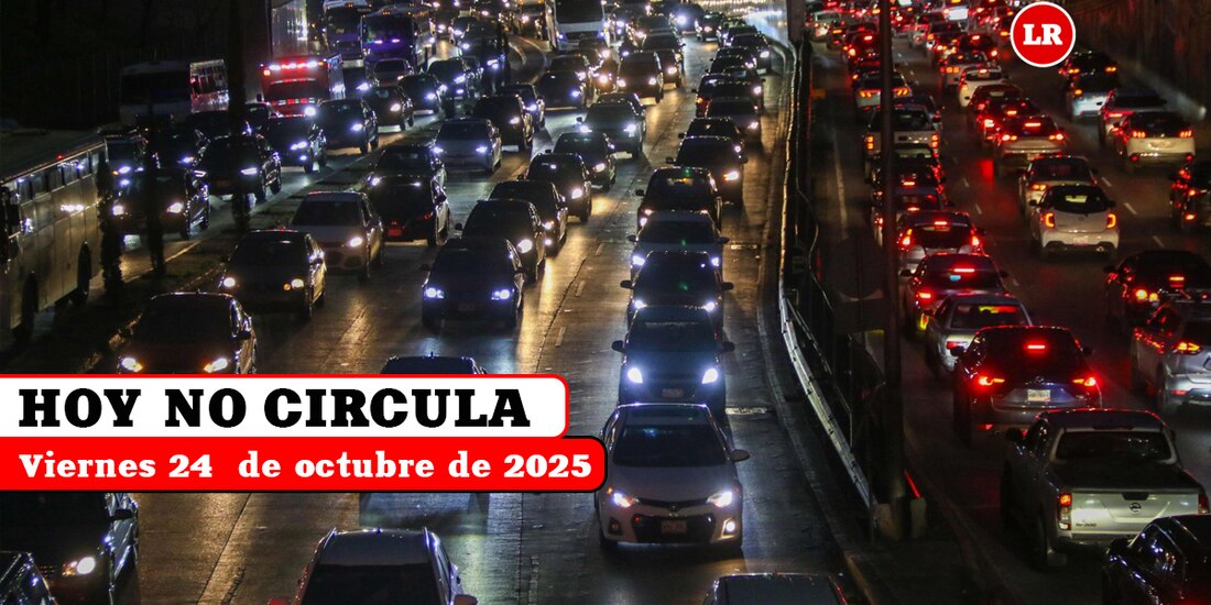 Entérate cómo aplica el Hoy No Circula este 24 de Octubre en la ZMVM.