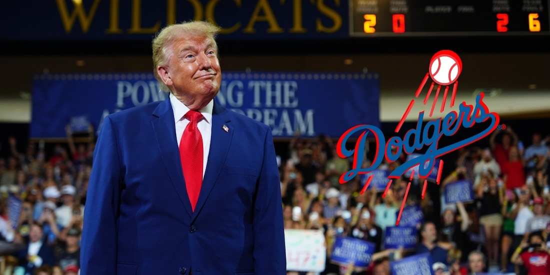 Donald Trump recibirá a los Dodgers en la Casa Blanca