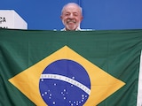 LULA DA Silva, ayer, en Brasil