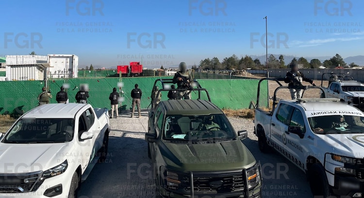 Aseguramiento de gas natural e hidrocarburo en predio de Emiliano Zapata, Hidalgo.