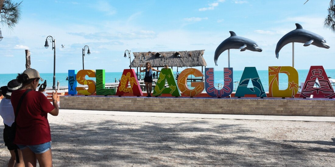 En imagen de archivo, el poblado de Isla Aguada, ubicado en el estado de Campeche.
