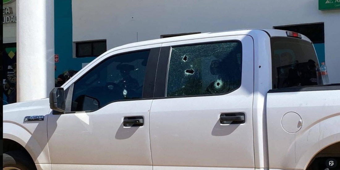 El ataque fue reportado esta tarde.