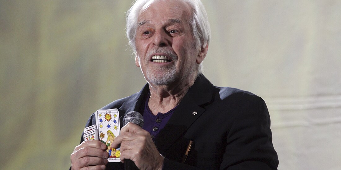 Jodorowsky en la FIL Guadalajara de 2011.