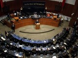 Aspectos de la Sesión Ordinaria en la Cámara de Senadores.