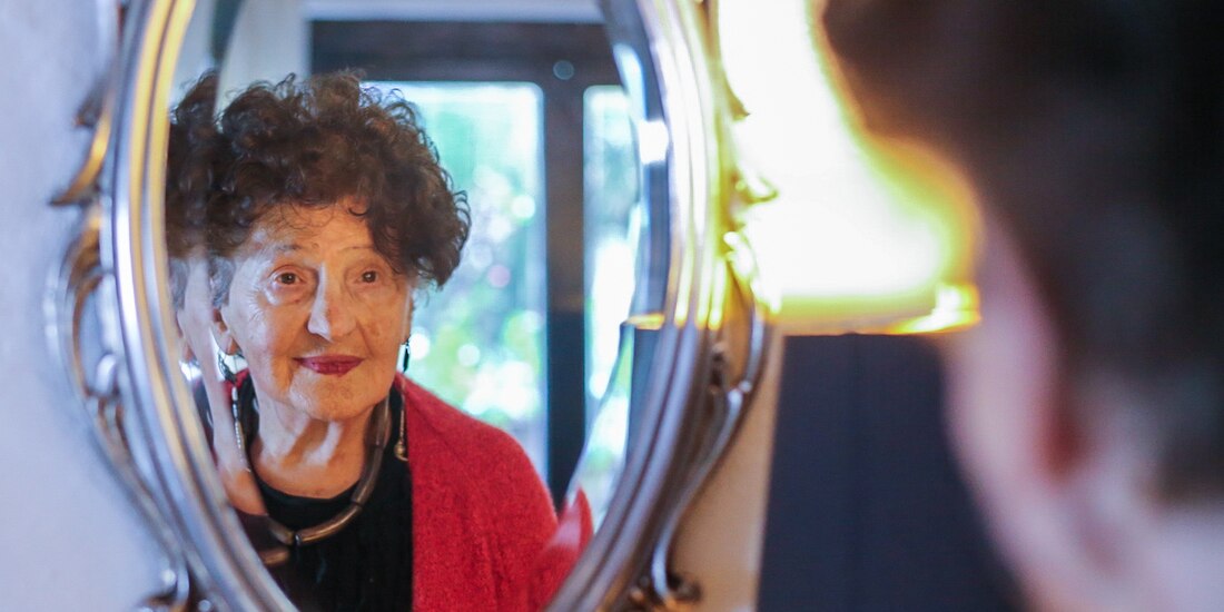 La autora, en entrevista con La Razón.