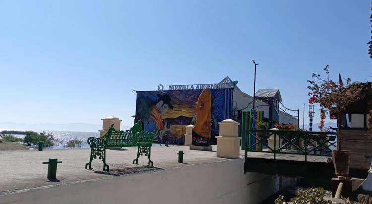 Ajijic y su arte urbano en el malecón