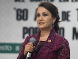 Dolores Padierna Luna, vicepresidenta de la Mesa Directiva de la Cámara de Diputados.