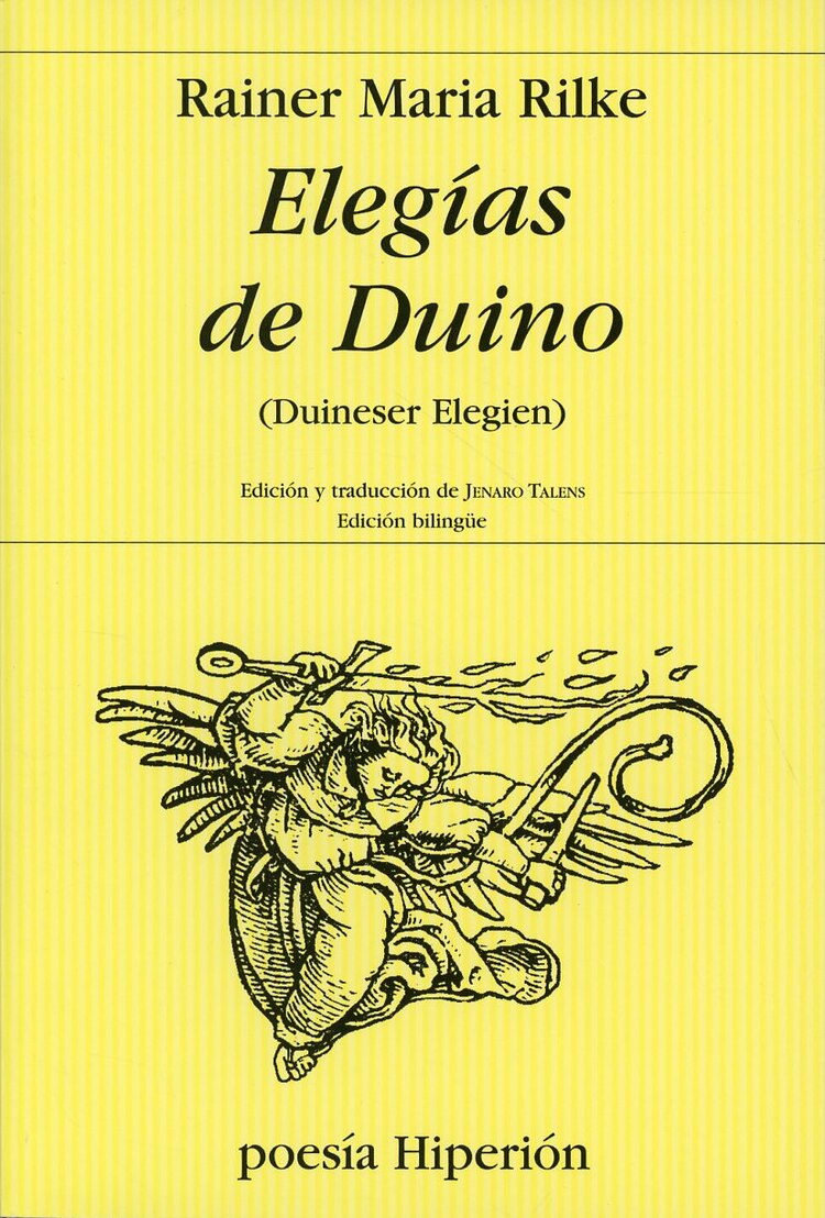 Portada del libro "Elegías de Duino"
