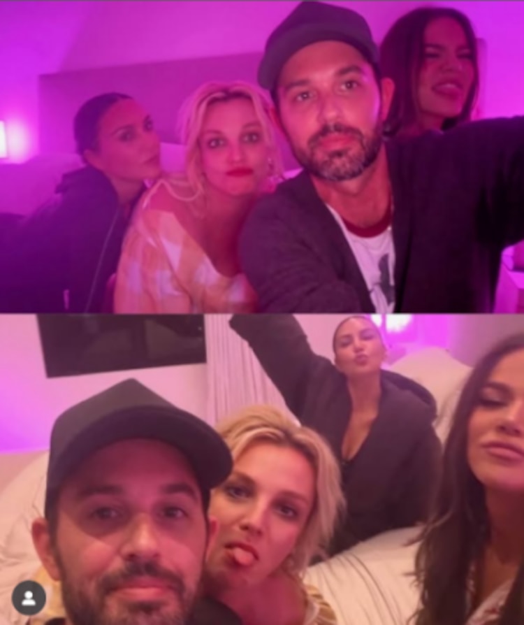 Britney se reúne con Kim y Khloe Kardashian