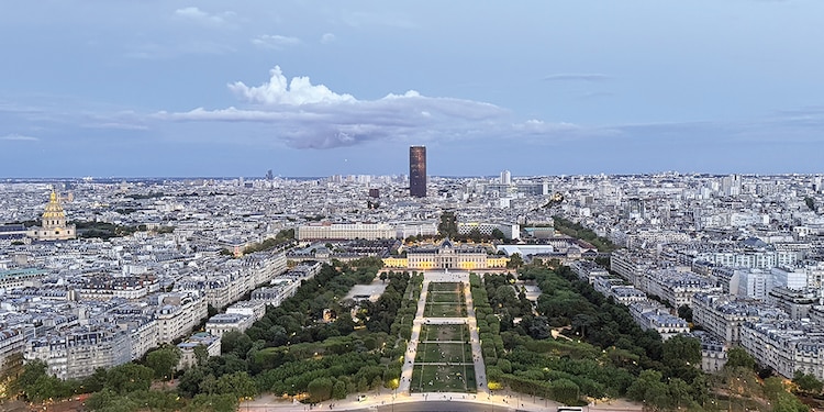 DESDE la Torre Eiffel se tienen hermosas vistas de la ciudad.