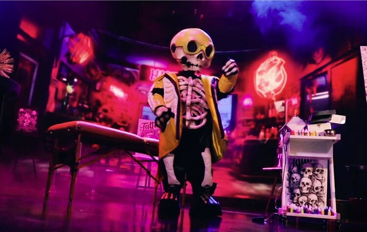 Huesos de ¿Quién es la máscara?