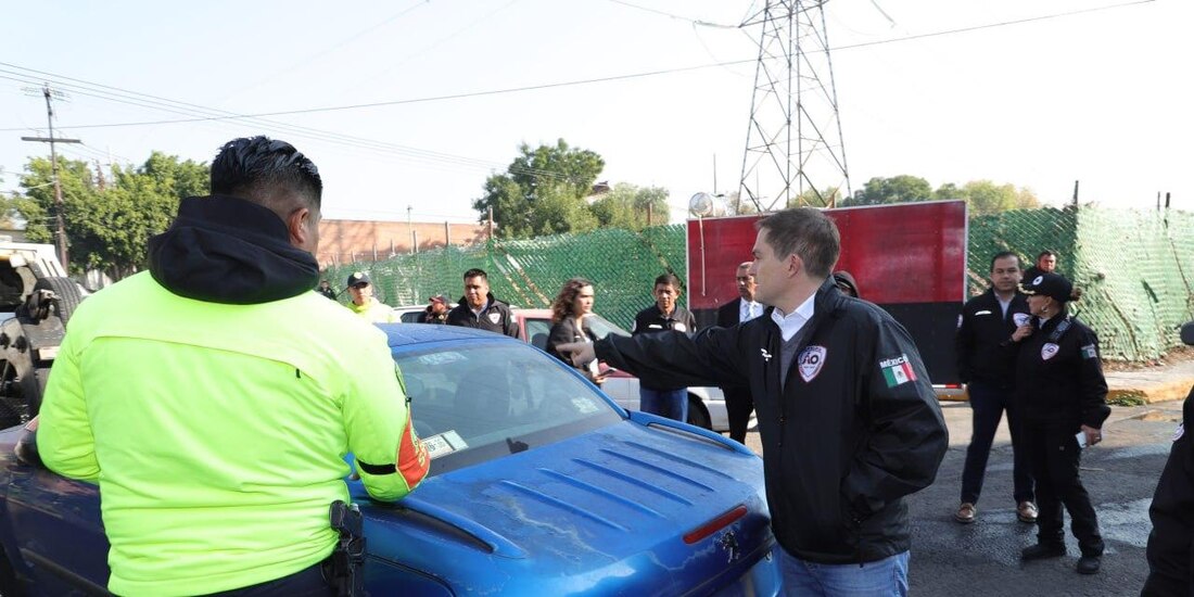Acción de las autoridades en Álvaro Obregón