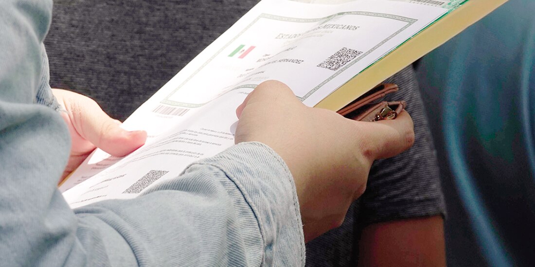 Registro Nacional de Población (Renapo) donde capitalinos tramitan su CURP en foto de archivo.