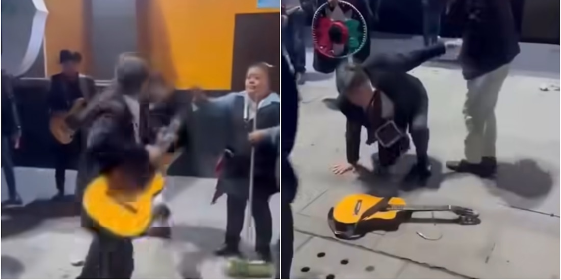 Captan pelea entre músicos en Garibaldi.