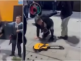 Captan pelea entre músicos en Garibaldi.