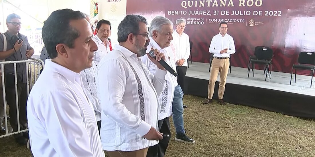 Autoridades federeales en Quintana Roo.