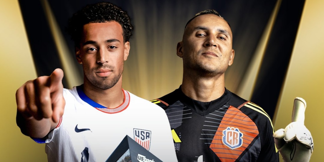 Estados Unidos se mide ante Costa Rica por un boleto a las semifinales de la Copa Oro.