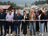 La presidenta municipal de la demarcación, Romina Contreras Carrasco, entregó de forma oficial la rehabilitación vial finalizada.