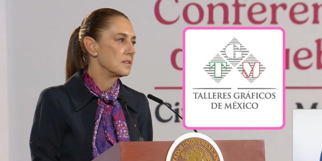 Sheinbaum se refirió a la propuesta de que Talleres Gráficos de México imprima toda la papelería electoral.