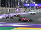 Charles Leclerc terminó en el primer lugar del GP de Arabia Saudita de la F1.