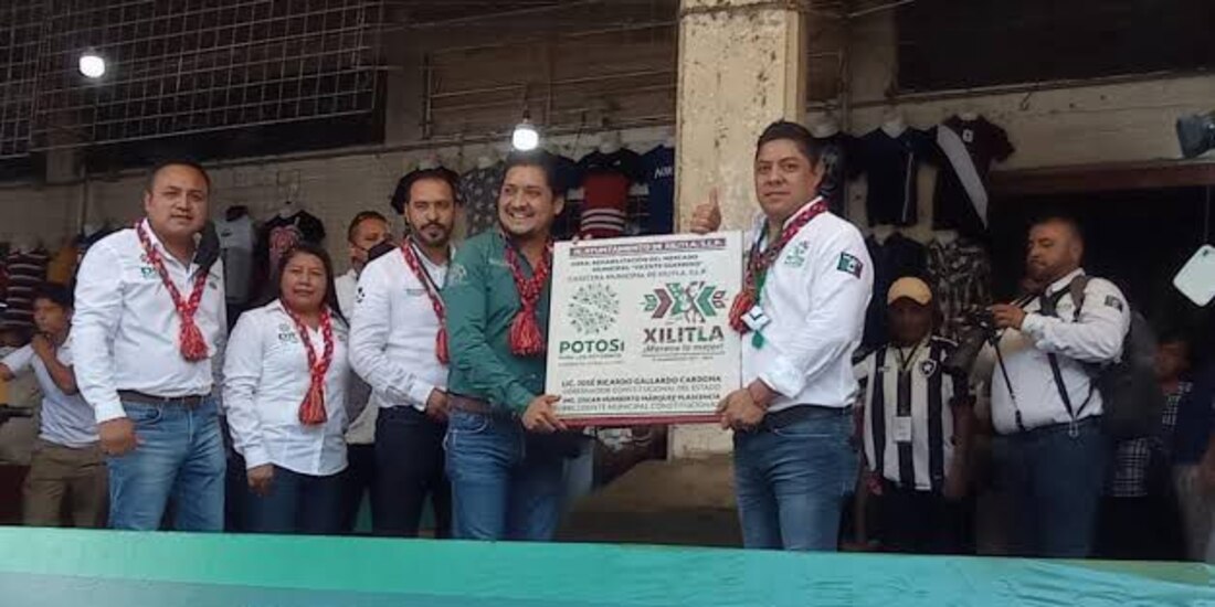 Ricardo Gallardo entregará en breve Mercado en Xilitla
