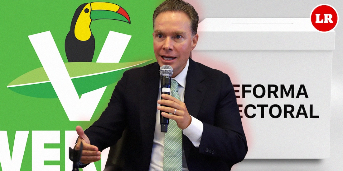 Manuel Velasco Coello, coordinador del Partido Verde en el Senado de la República.