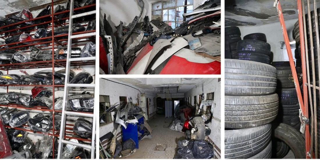 Cateo en Exhipódromo de Peralvillo revela almacén ilegal de autopartes