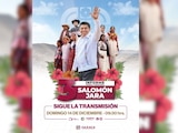 Salomón Jara da mensaje este domingo por su Tercer Informe de Trabajo y Resultados en Oaxaca.