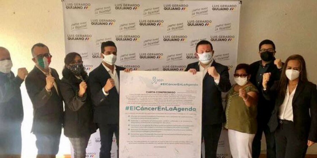 Luis Gerardo “El Güero” Quijano es el primer alcalde electo de la UNACDMX, en sumarse a la iniciativa de la Fundación Cáncer Warriors