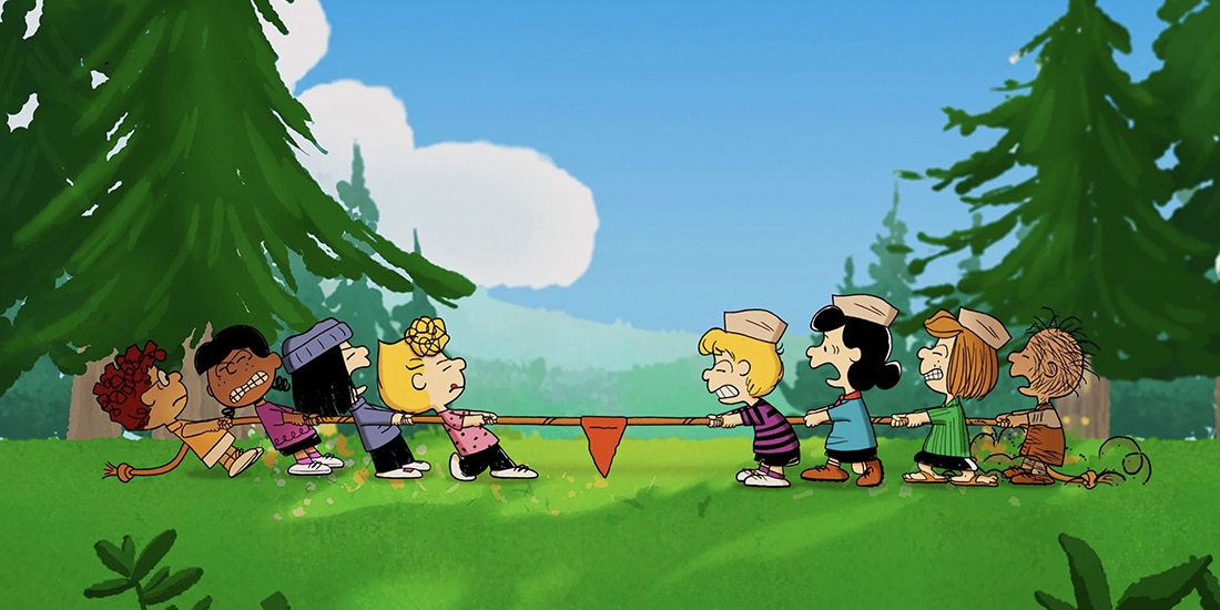 Charlie Brown y su pandilla, en Snoopy Presents: A Summer Musical.
