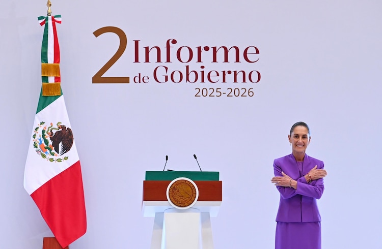La Jefa del Ejecutivo Federal rinde cuentas al pueblo de México al cumplir dos años al frente de la Cuarta Transformación.