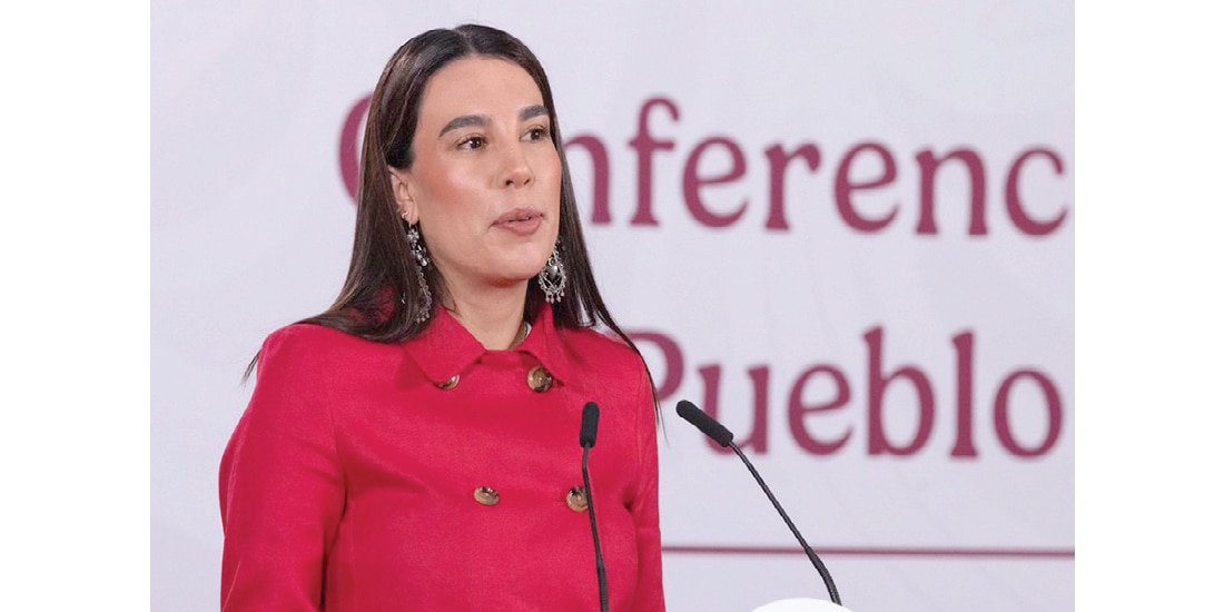 JOSEFINA RODRÍGUEZ, secretaria de Turismo, ayer