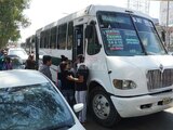 Normalistas retienen unidades de transporte público en Oaxaca