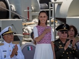 Claudia Sheinbaum encabezó la ceremonia del LXXXIV Aniversario del Día de la Marina Nacional