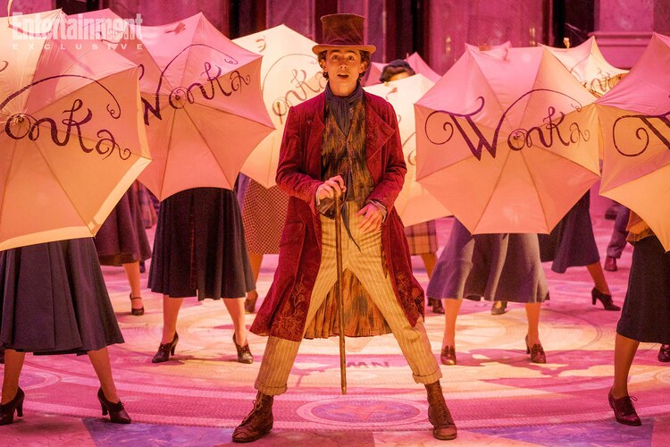 Nuevas fotos de la película Wonka con Timothée Chalamet