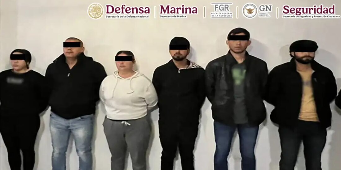Seis presuntos integrantes de "Los Mayos" fueron detenidos en Tijuana, tras el cateo a un inmueble.