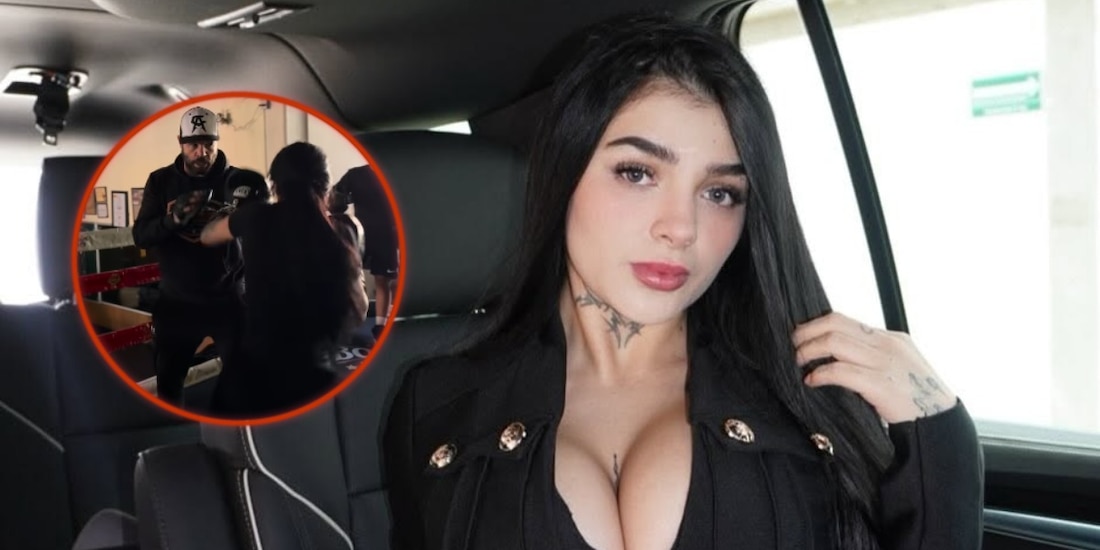 Hermano del Canelo hace sudar a Karely Ruiz en el ring