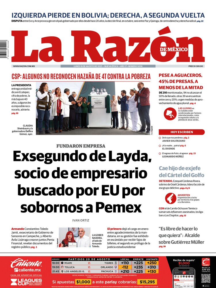 La Razón 18 Agosto 2025