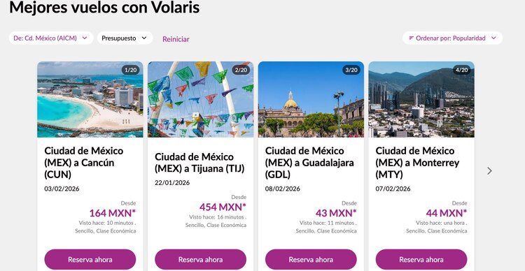 Ofertas de Volaris para el Buen Fin 2025