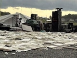 Tormenta provoca colapso de carpa en una iglesia de Virginia