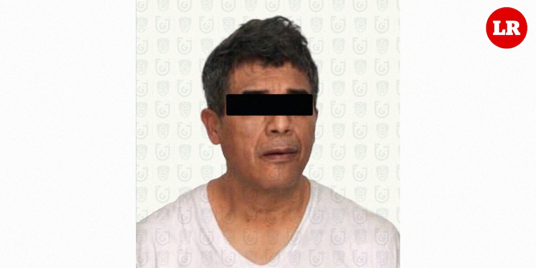 Nicolás “N” luego de su detención en Iztapalapa, ayer.
