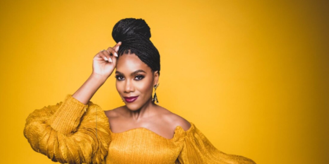 J’Nai Bridges, en una sesión fotográfica.