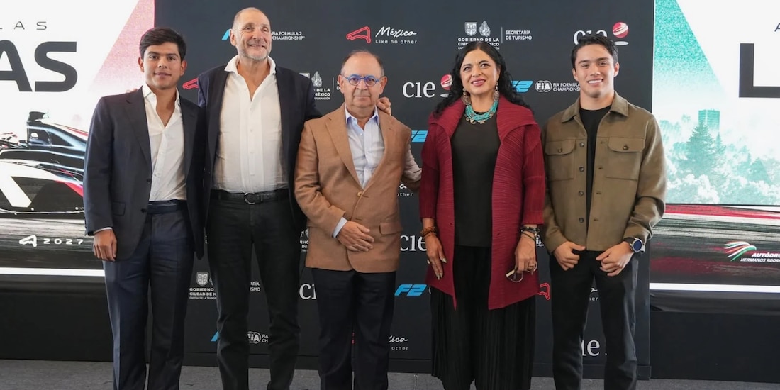 Fórmula 2 llegará al México GP 2027 en el Autódromo Hermanos Rodríguez.