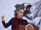 Claudia Sheinbaum Pardo, presidenta de México, en fotografía de archivo.
