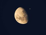 Conjunción entre la Luna y Júpiter