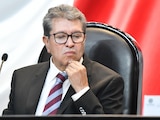 El Presidente de la Junta de Coordinación Política en la Cámara de Diputados, Ricardo Monreal Ávila.