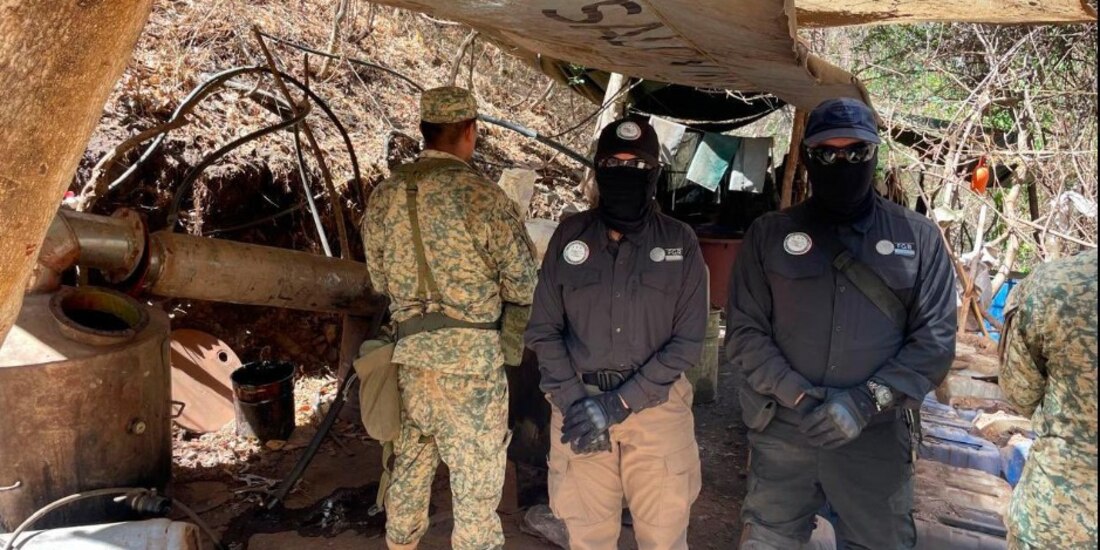 Acción de las fuerzas de Seguridad federal.