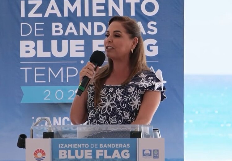 Mara Lezama insistió en que seguirán trabajando para ir por más banderas.