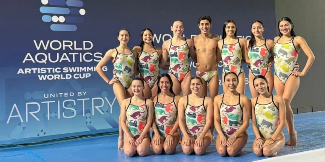 Las sirenas mexicanas ya están en España para la Copa del Mundo.